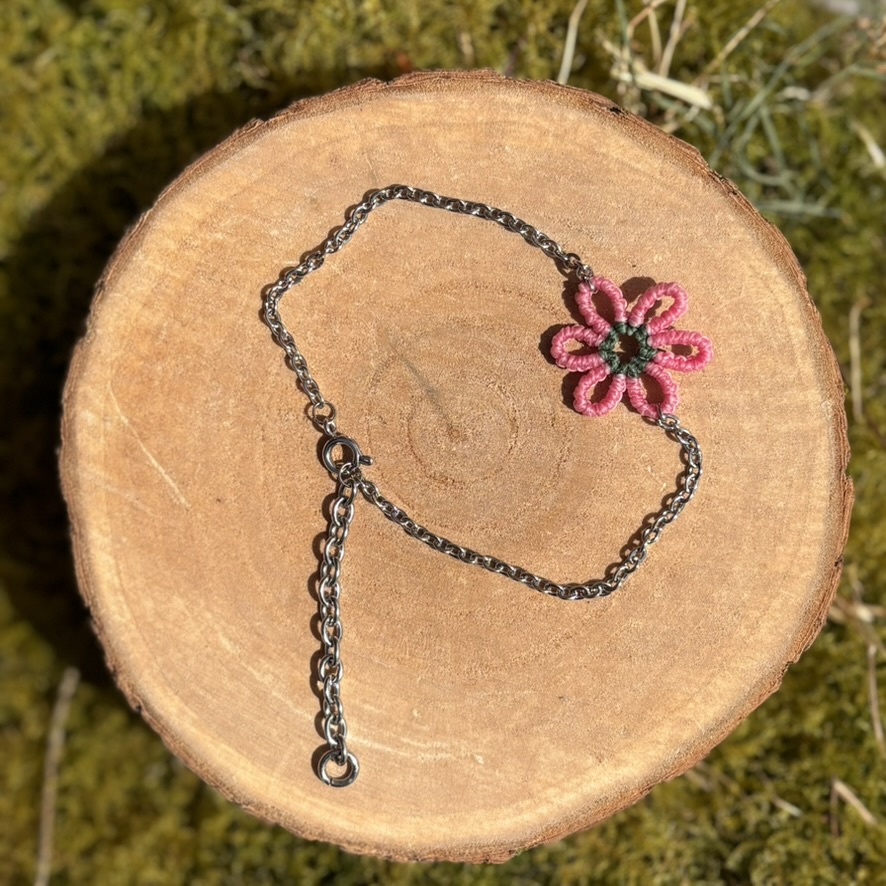 Bracelet Fleur unique – Image 2