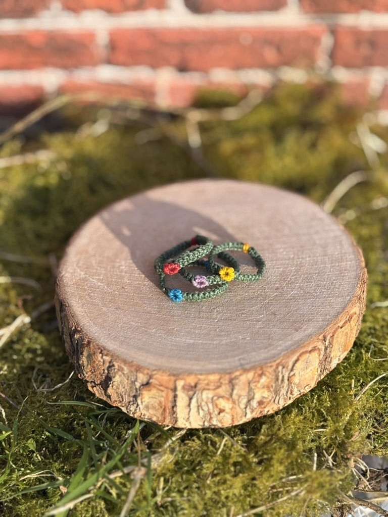 Bague fleur